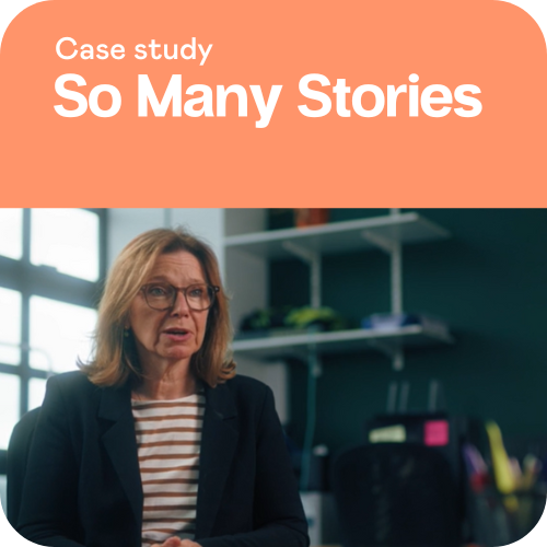 So Many Stories case study square
