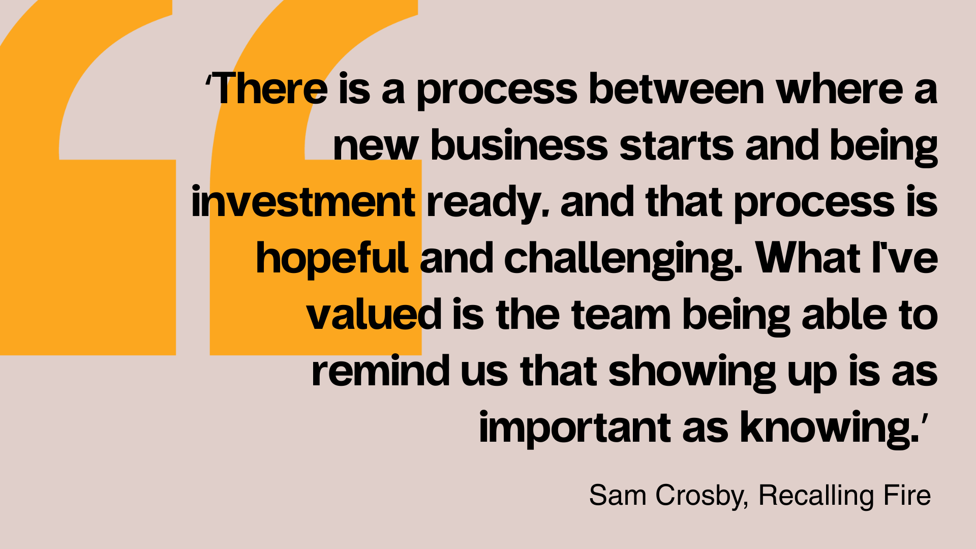 Cornwall CGP quote Sam Crosby